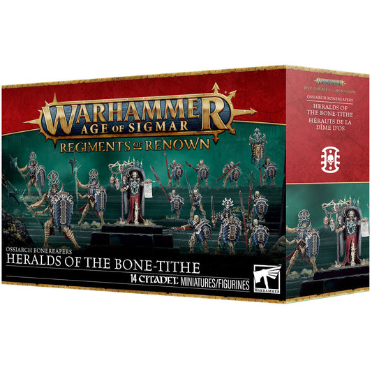 Ossiarch Bonereapers - Regiments of Renown: Heralds of the Bone-Tithe (94-43)