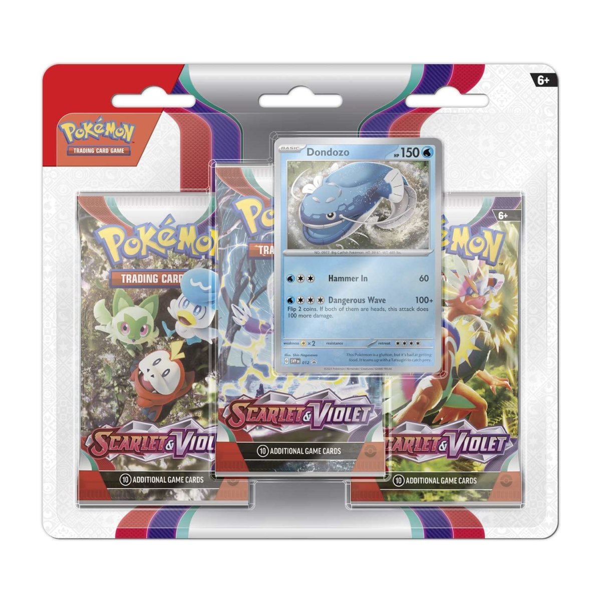 Pokemon 3-Pack Blister - Scarlet & Violet