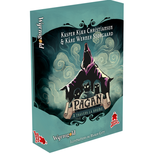 Book or game box with 'Pagan' and 'Wyrmling' branding on a white background