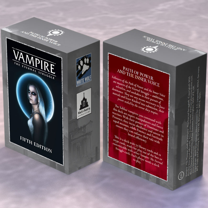 Vampire The Eternal Struggle 5th - Path of Power and the Inner Voice