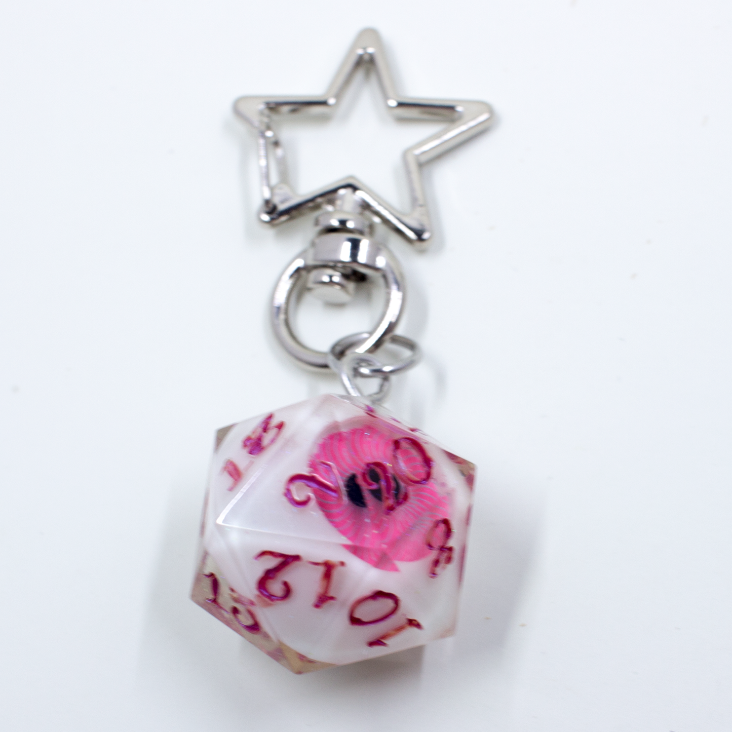 Blue Crystal Atelier - D20 Keychain