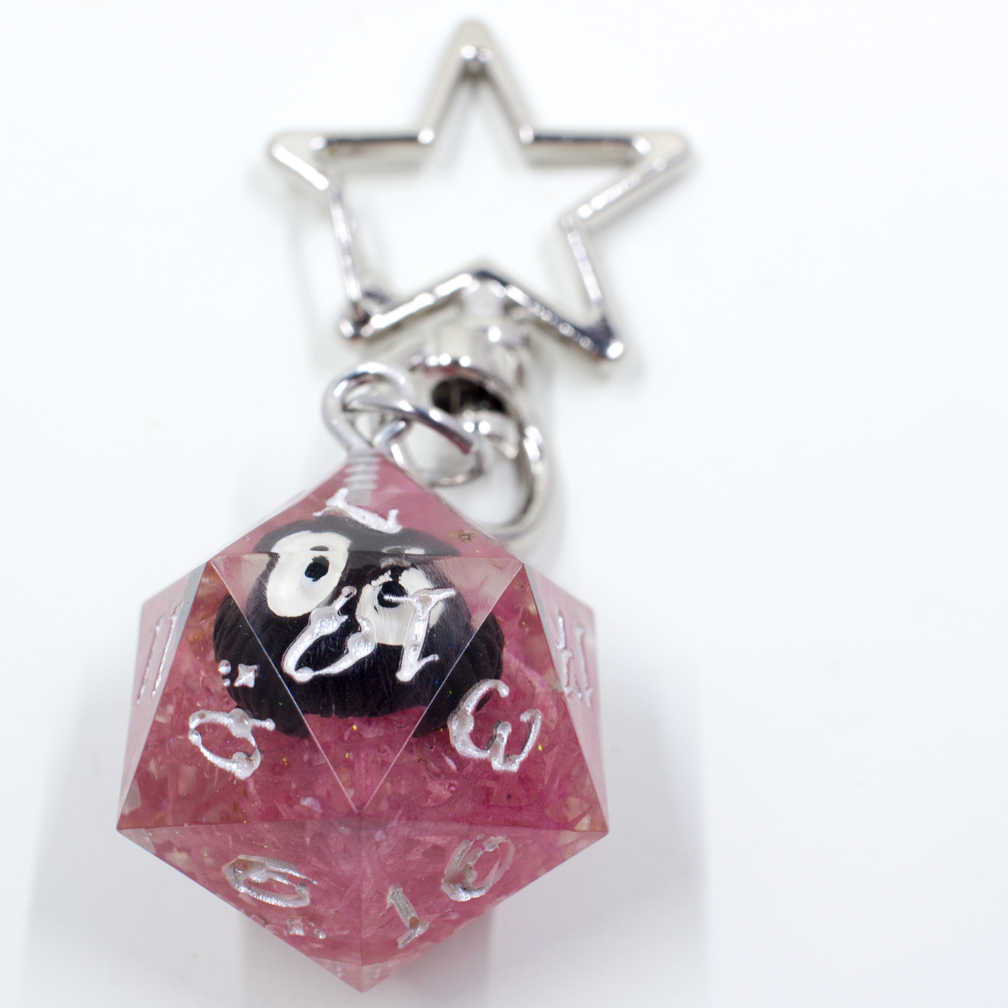 Blue Crystal Atelier - D20 Keychain