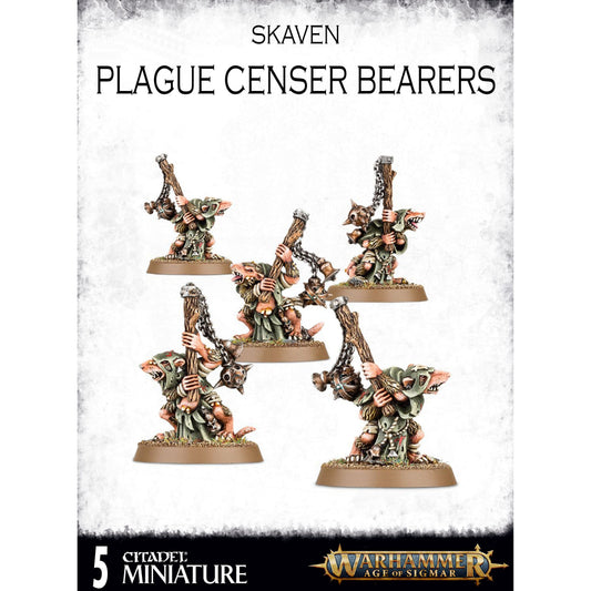 Skaven - Plague Censer Bearers (Metal) ( 6075-MW )