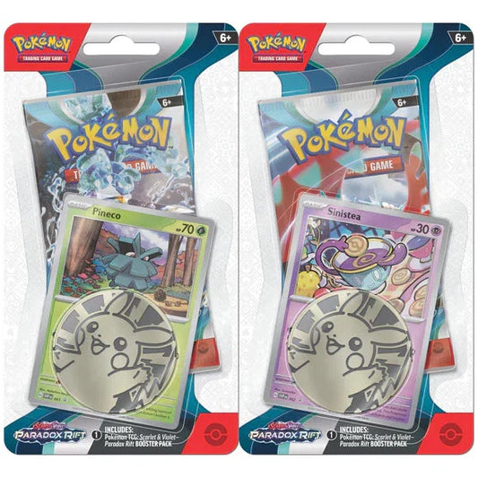 Pokemon - SV4: Paradox Rift Promo & Coin Blister