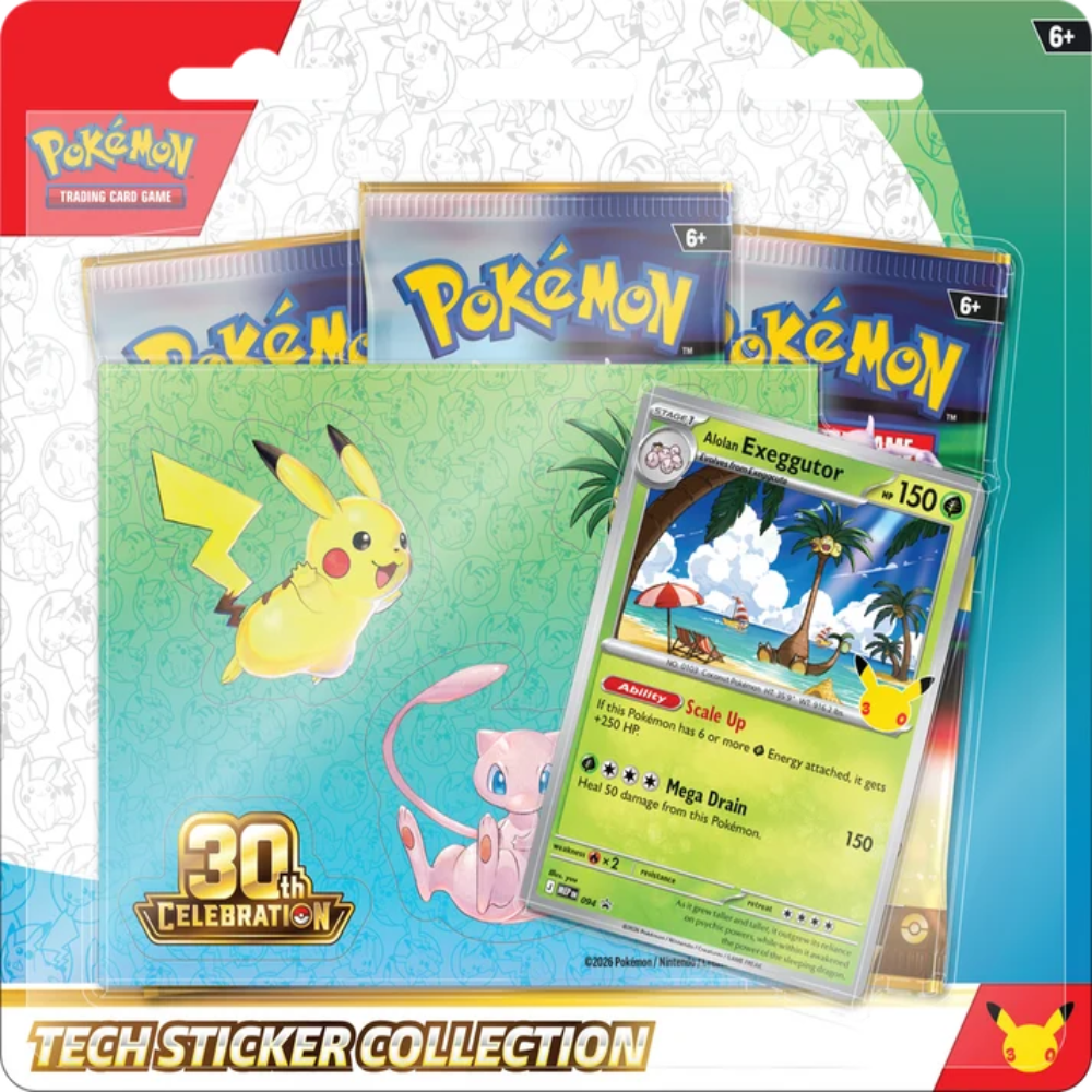 Pokemon - 30th Celebration Collection -  3-Pack Blister