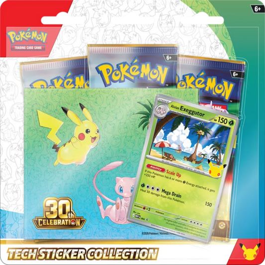 Pokemon - 30th Celebration Collection -  3-Pack Blister