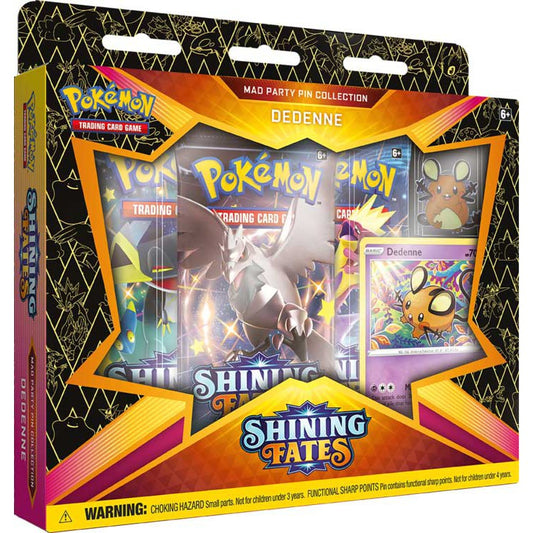 Shining Fate Mad Party Pin Collection - Dedenne