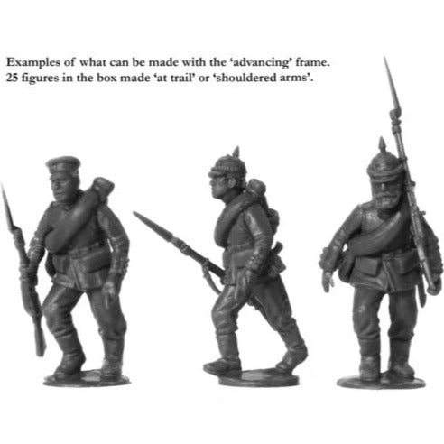 Prussian Infantry advancing