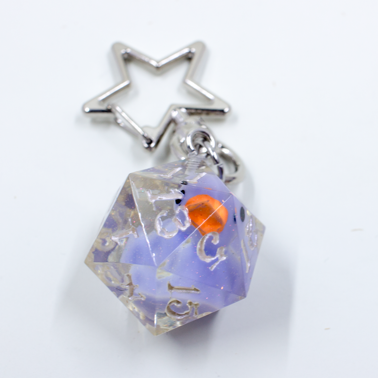 Blue Crystal Atelier - D20 Keychain