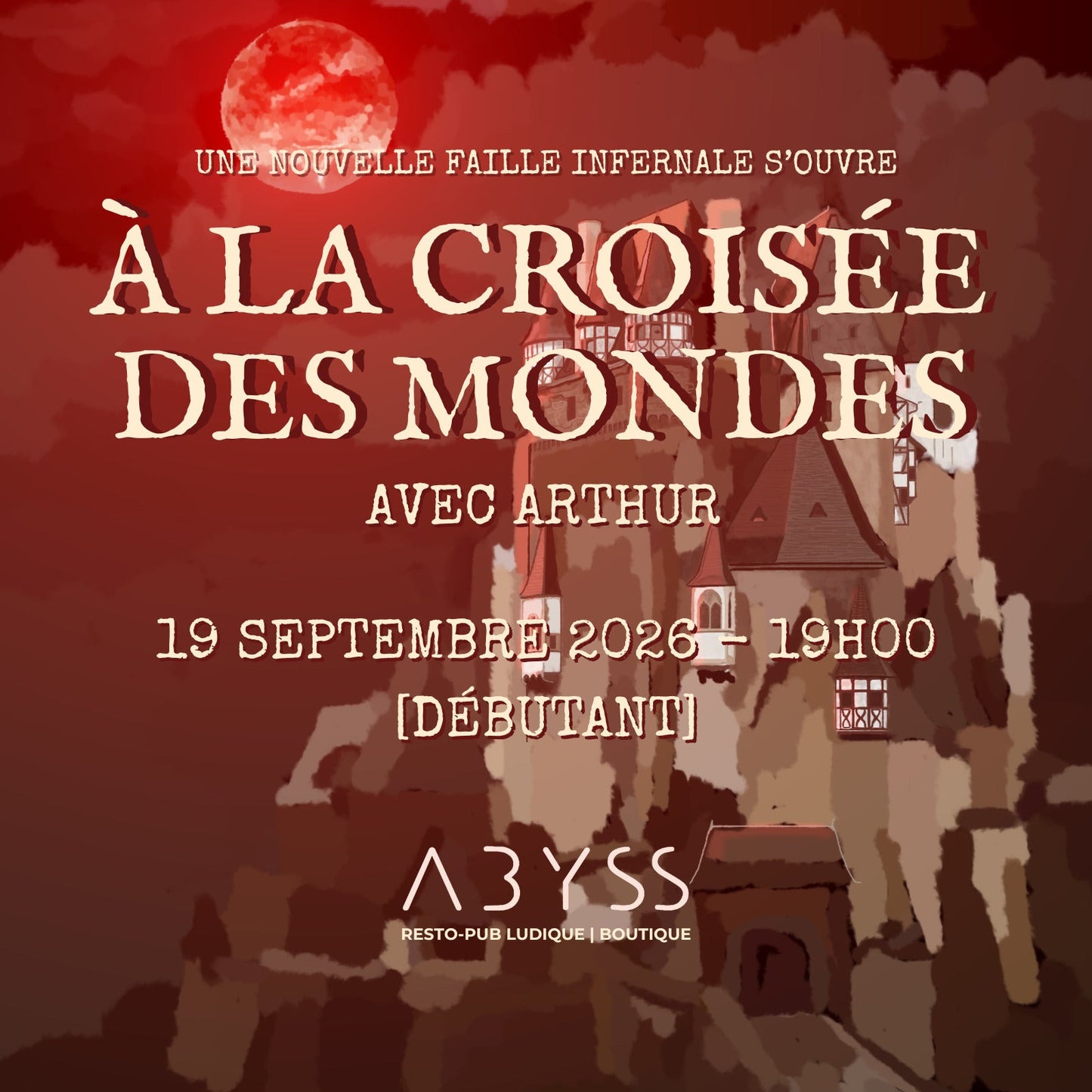 À la Croisée des Mondes | 2026-09-19 (19H & 21H45)