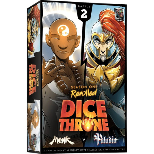Dice Throne: Season One Rerolled: Monk vs Paladin