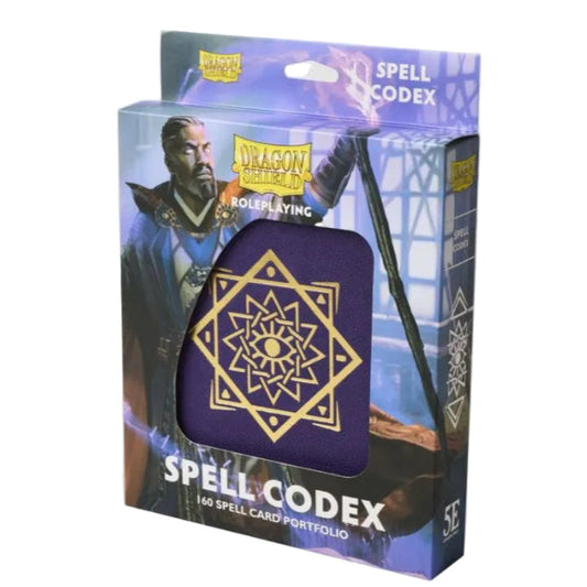 RPG: Dragon Shield: Spell Codex - Sorcerer Arcane Purple