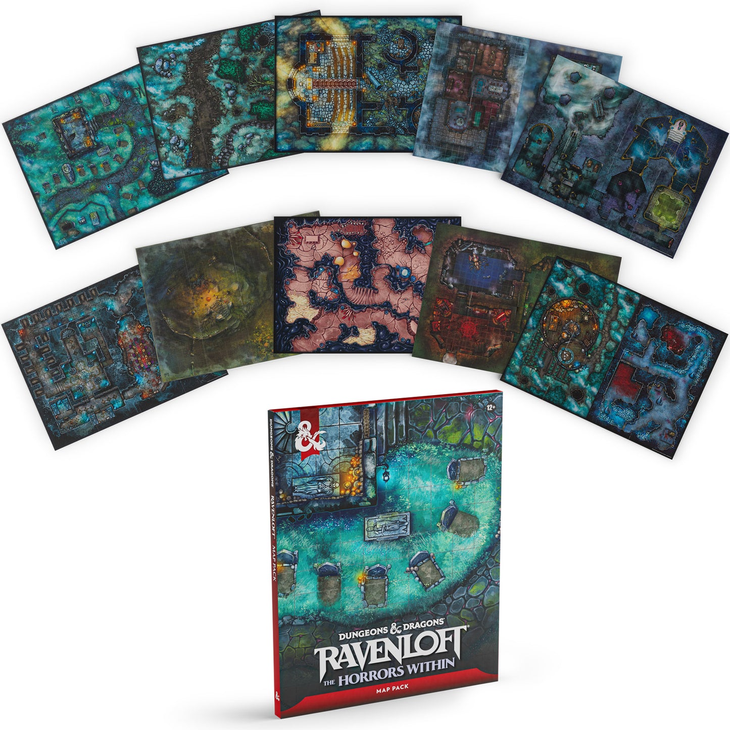 D&D 5e - Ravenloft The Horrors Within - Map Pack