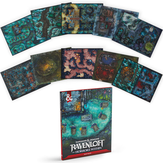 D&D 5e - Ravenloft The Horrors Within - Map Pack