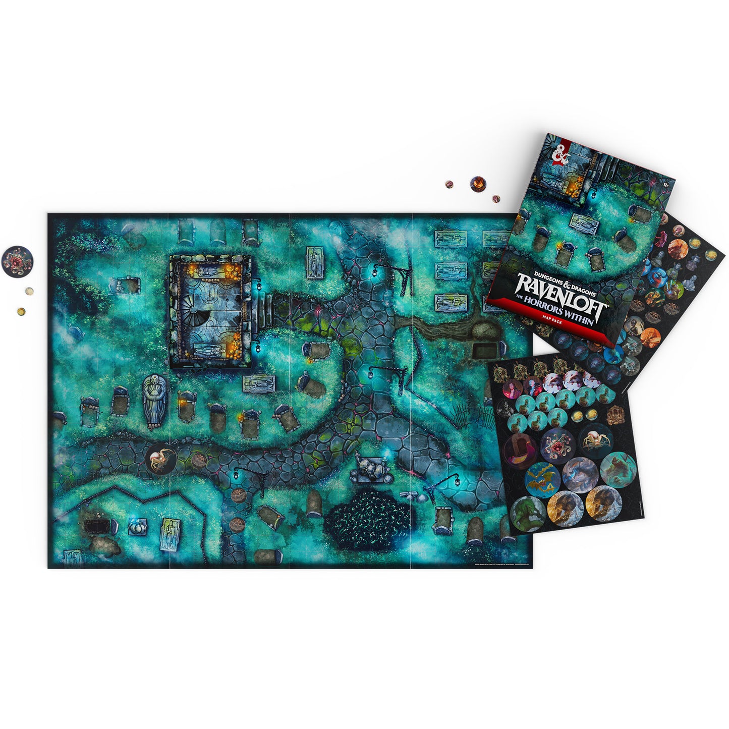 D&D 5e - Ravenloft The Horrors Within - Map Pack