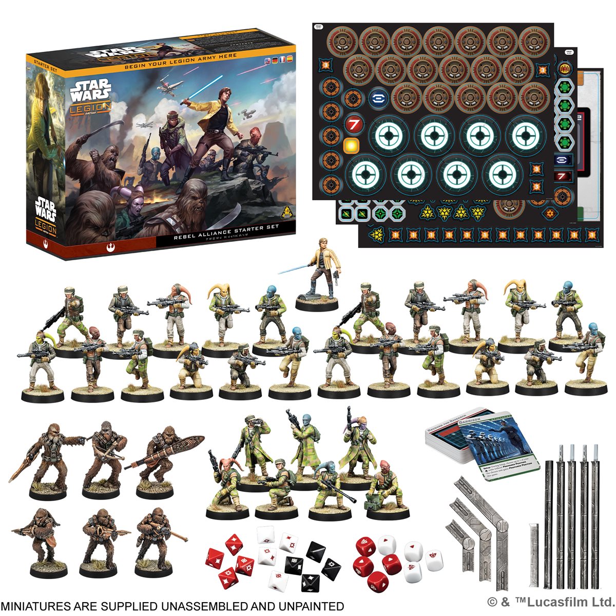 Star Wars: Legion - Rebel Alliance - Starter Set (SWQ01) - Preorder