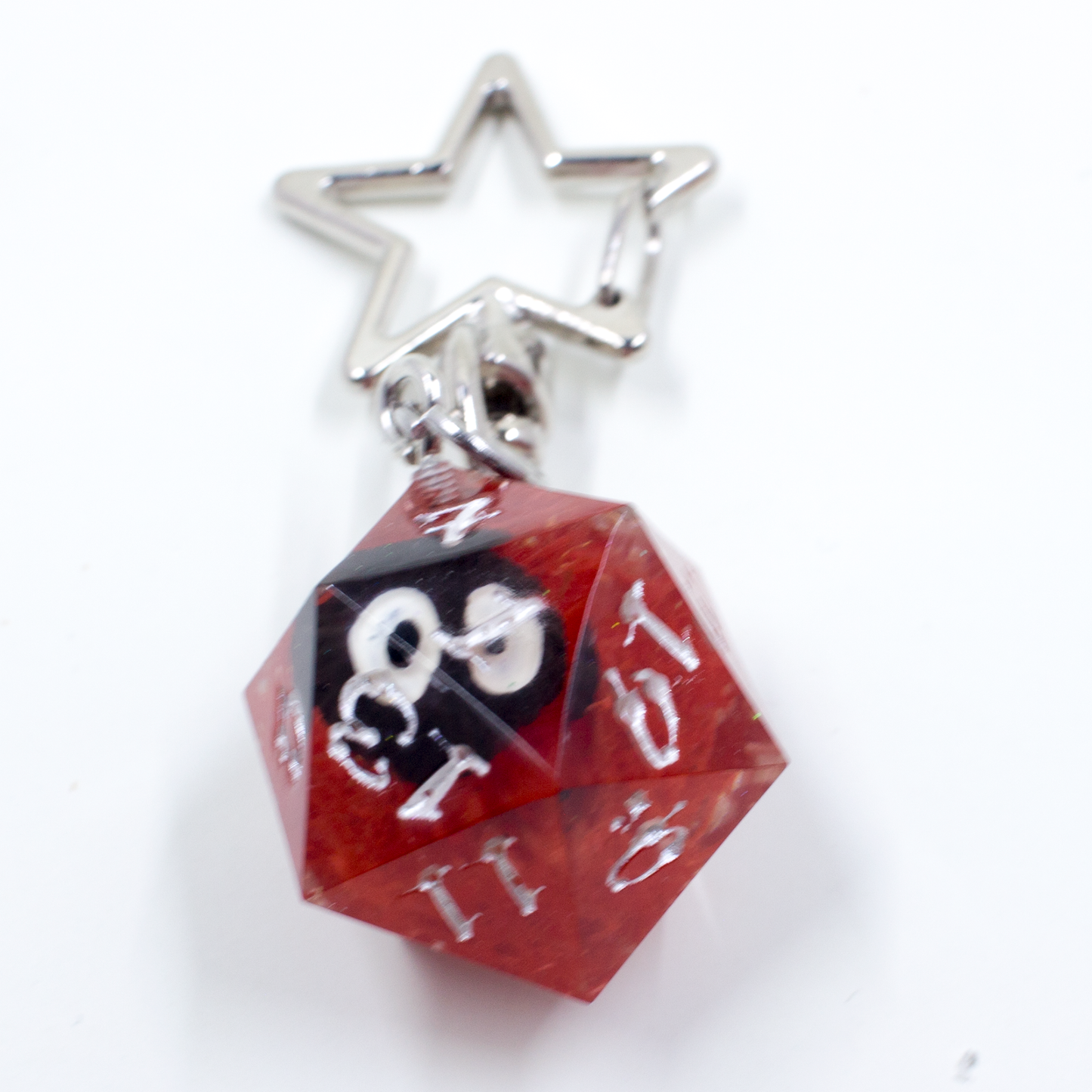 Blue Crystal Atelier - D20 Keychain