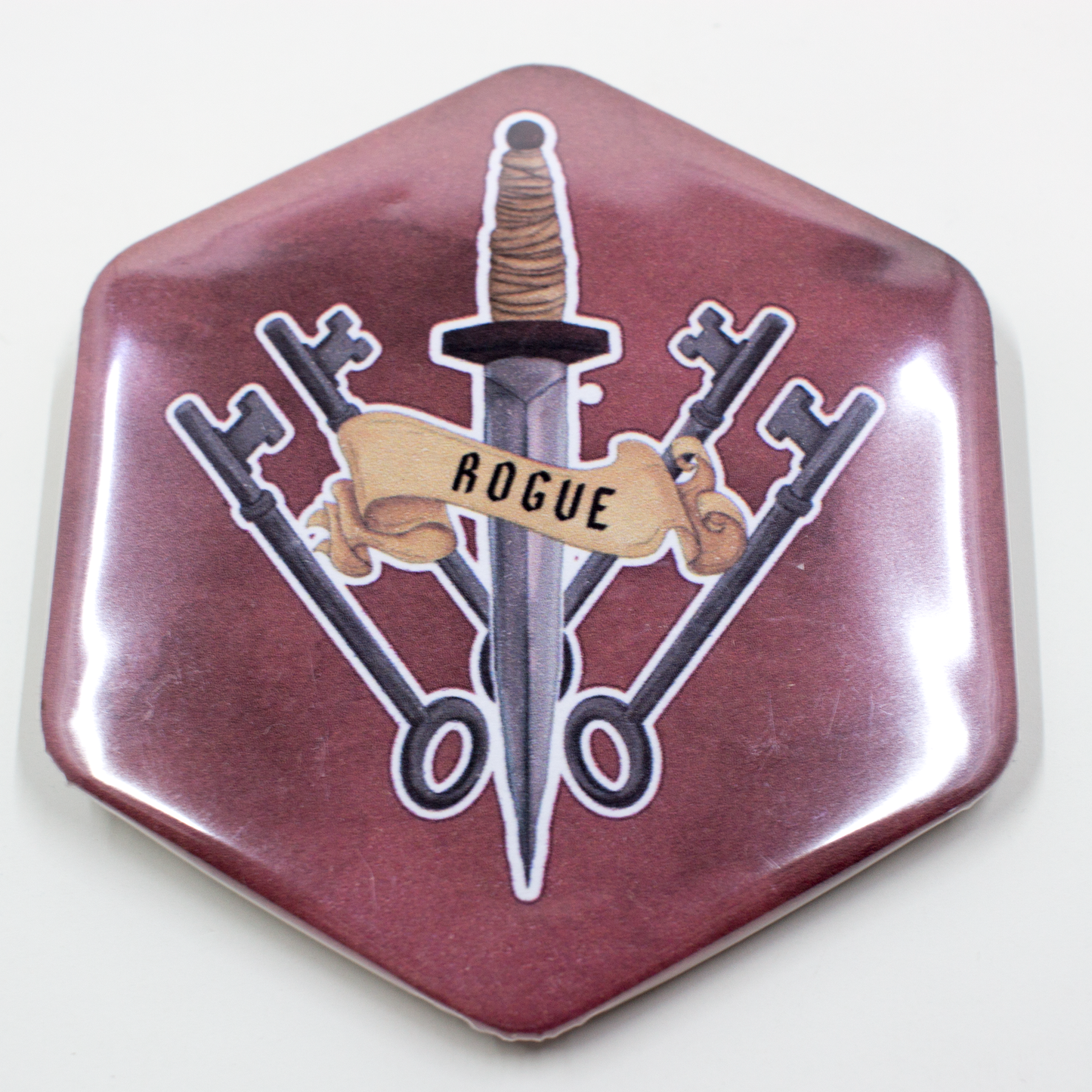 Blue Crystal Atelier - Hexagonal RPG Class Buttons