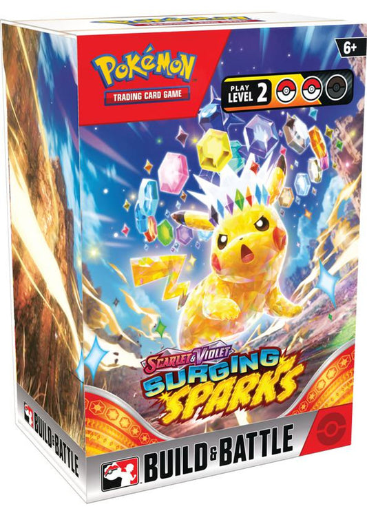 Pokemon Scarlet & Violet - Surging Sparks: Build and Battle Box