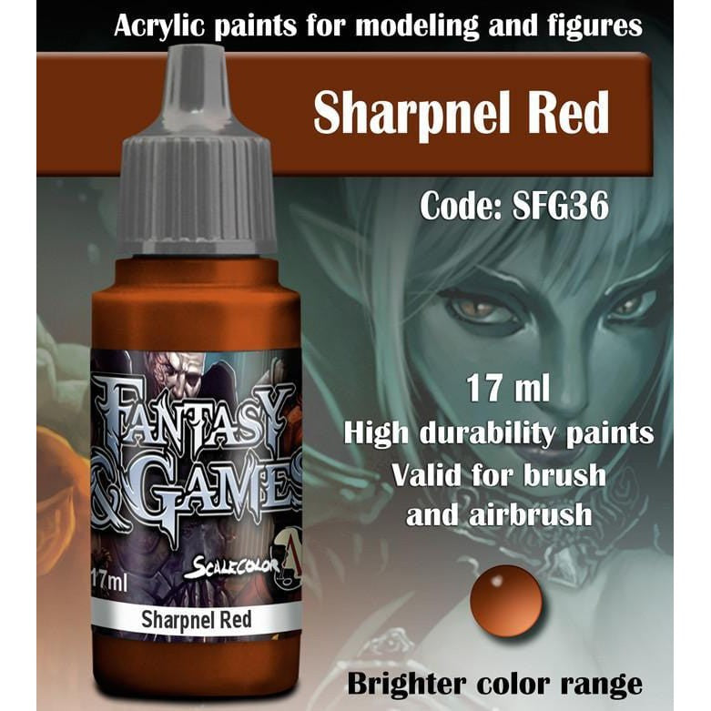 Fantasy & Game - Sharpnel Red ( SFG36 )