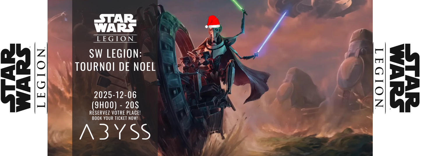 SW Legion: Tournoi de Noel