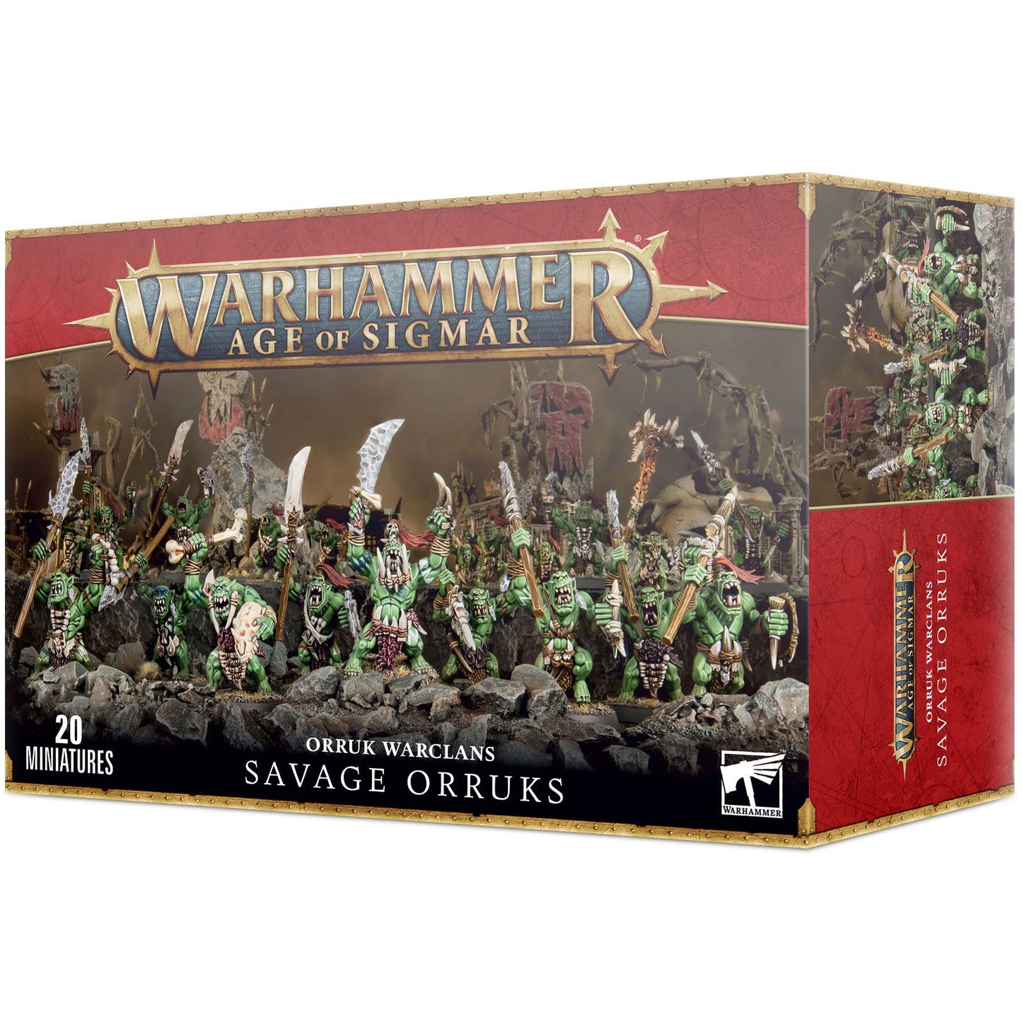 Orruk Warclans - Savage Orruks / Morboys / Arrowboys ( 89-19 )