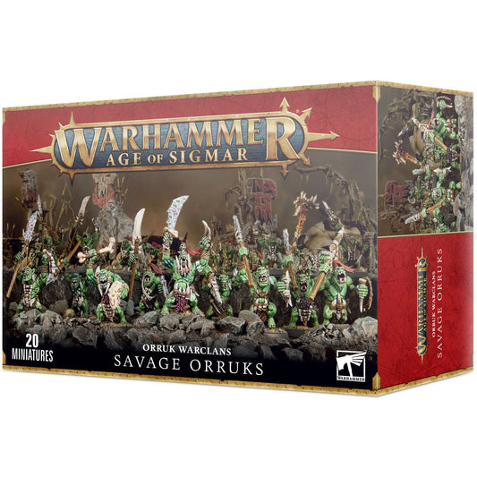 Orruk Warclans - Savage Orruks / Morboys / Arrowboys ( 89-19 )