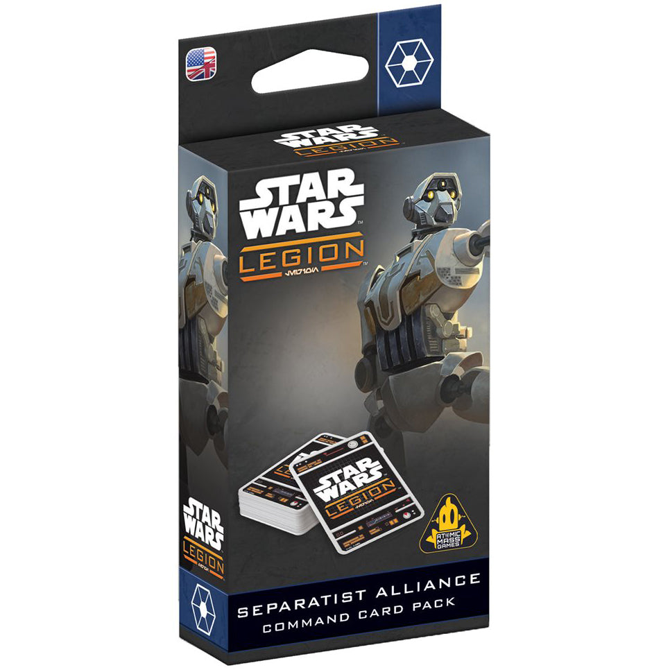 Star Wars: Legion - Separatist Alliance Command Card Pack (SWQ158EN) - Preorder