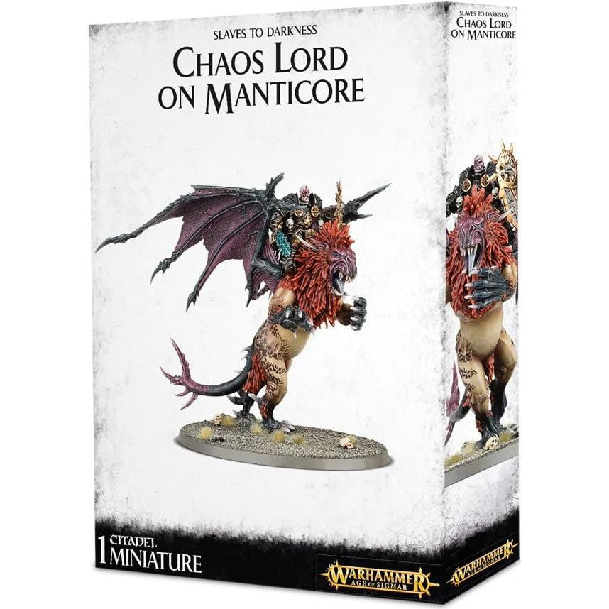 Warriors of Chaos - Chaos Lord On Manticore ( 83-16-W ) - Used