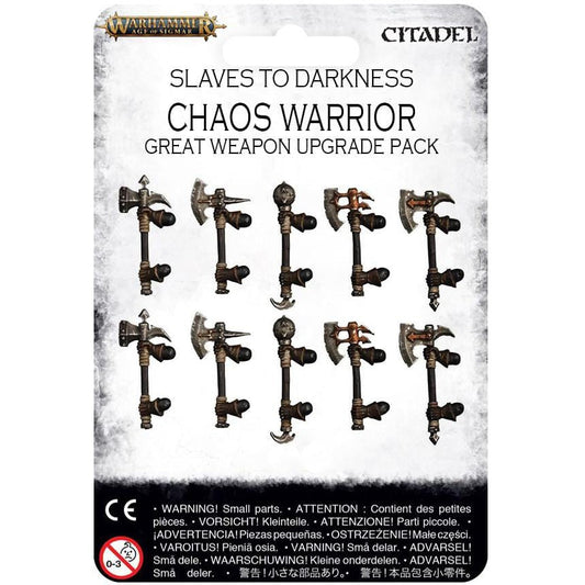 Slaves to Darkness Chaos Warrior Great Weapons Upgrade Pack ( 1221-W ) - Used