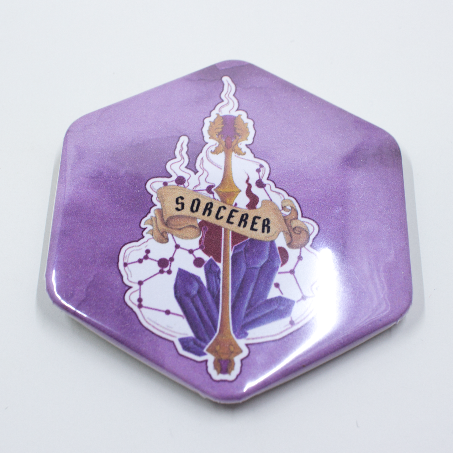 Blue Crystal Atelier - Hexagonal RPG Class Buttons