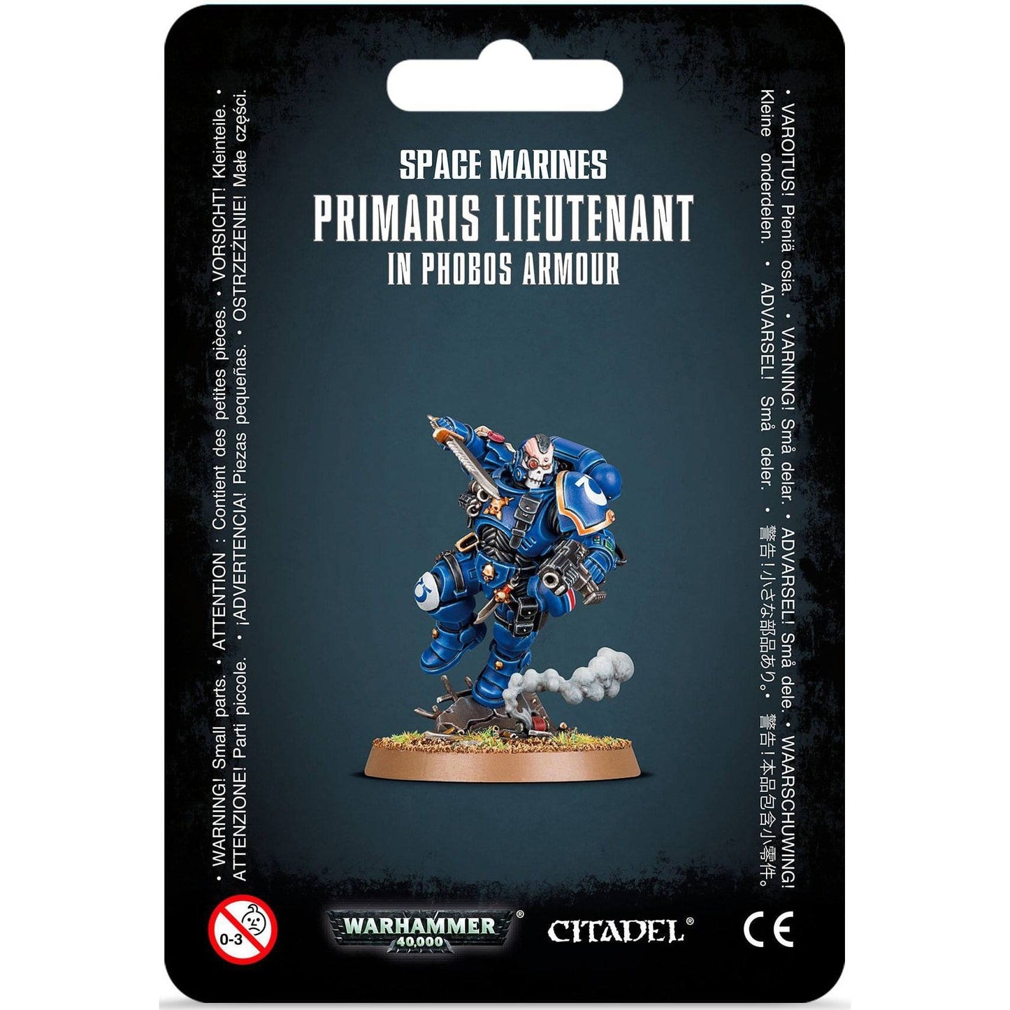 Space Marines - Primaris Lieutenant in Reiver Armour ( 48-64 )