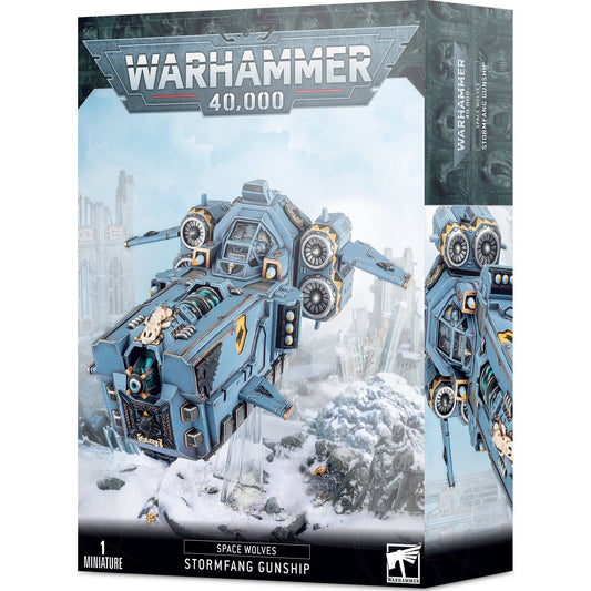 Space Wolves - Stormfang Gunship / Stormwolf assault craft ( 53-11 )