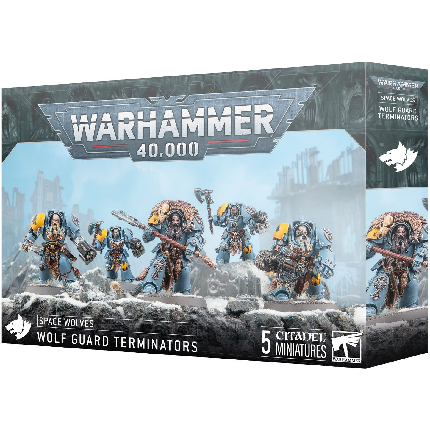 Space Wolves - Wolf Guard Terminators (53-36)