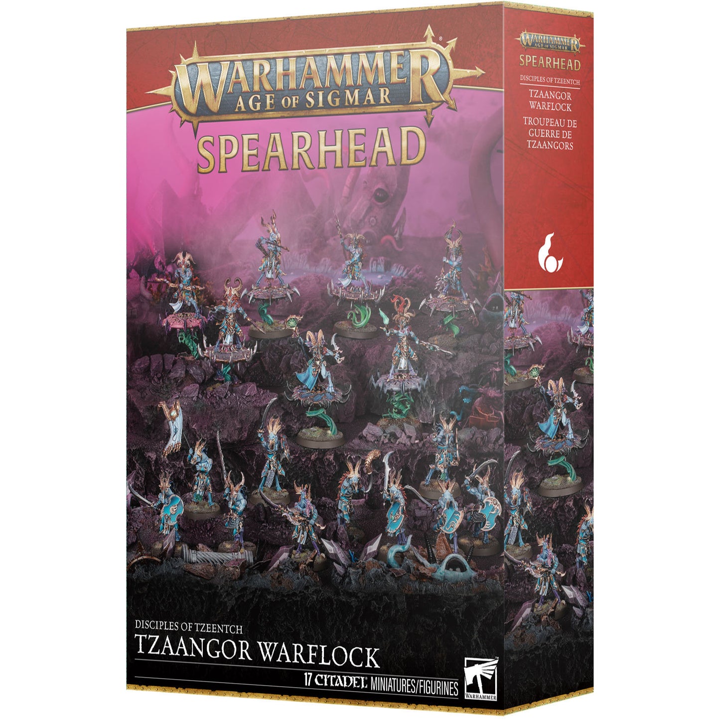 Spearhead: Disciples of Tzeentch - Tzaangor Warflock (70-839)