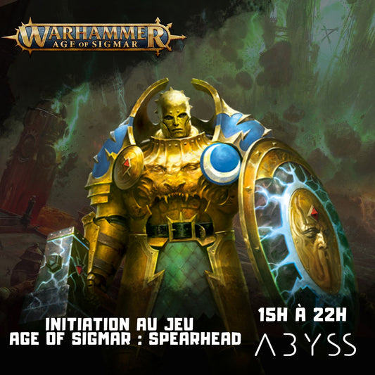 SpearHead: Soirée initiation  (15h)