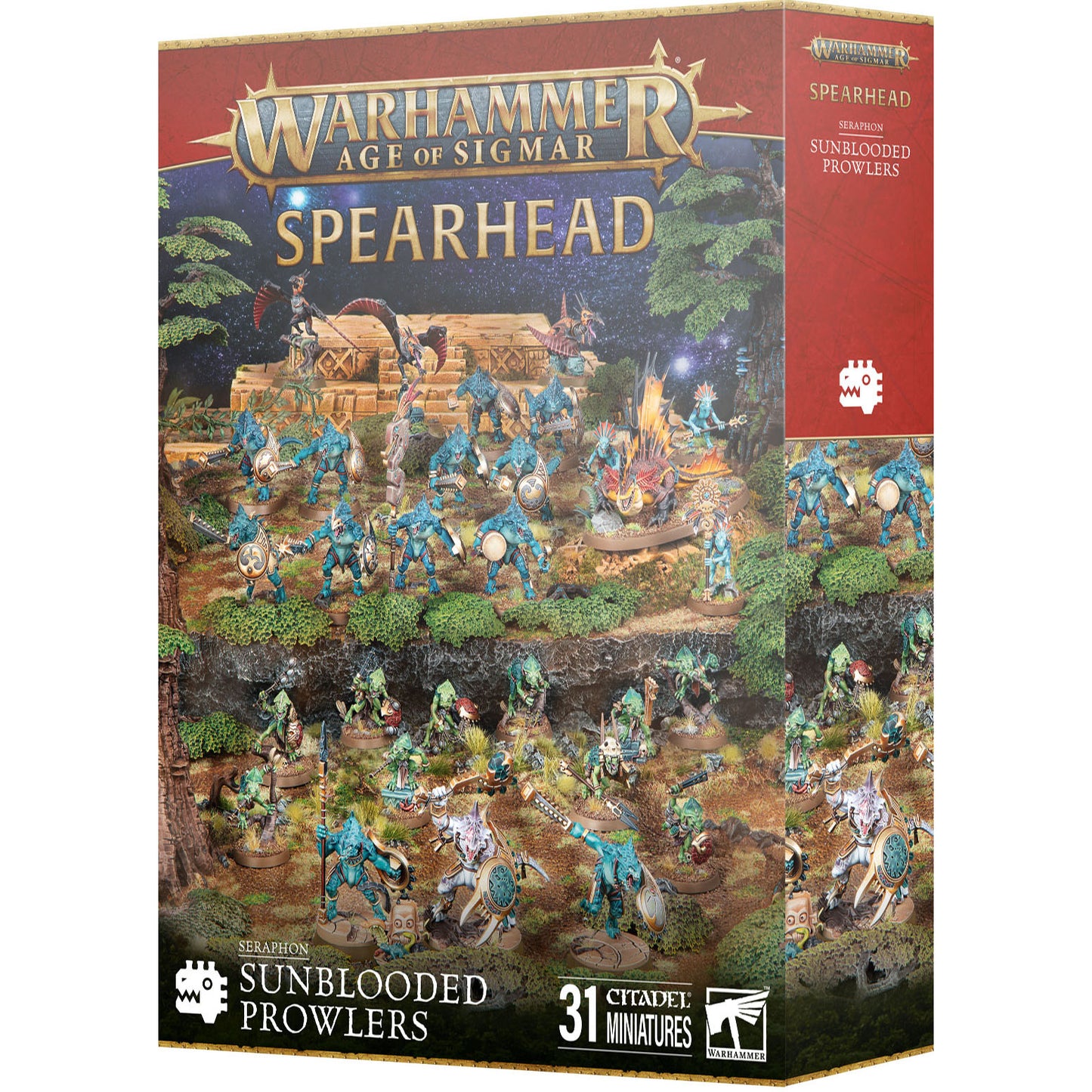 Spearhead: Seraphon - Sunblooded Prowlers (70-882)