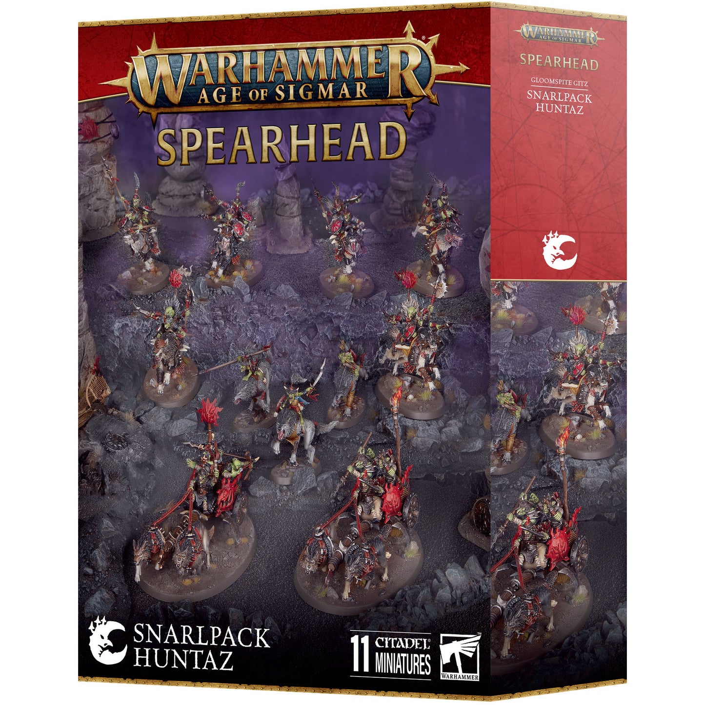 Spearhead: Gloomspite Gitz - Snarlpack Huntaz (70-02)
