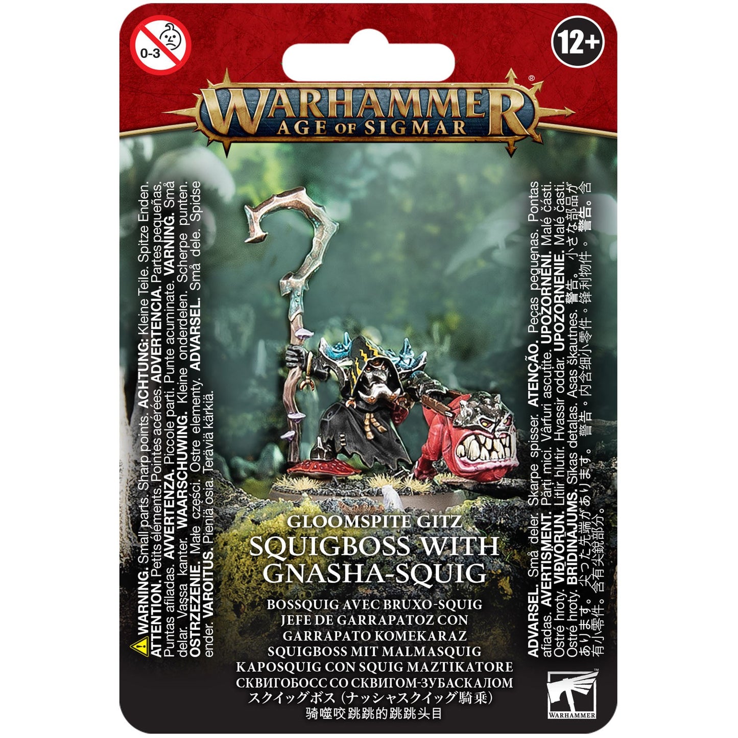 Gloomspite Gitz - Squigboss with Gnasha-Squig ( 89-75 )