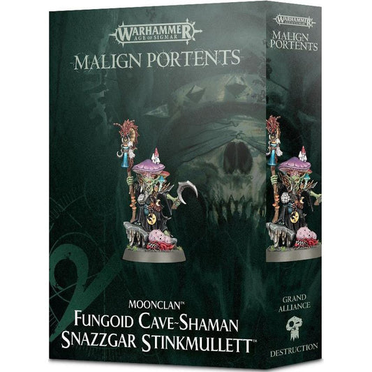 Gloomspite Gitz - Moonclan Fungoid Cave-Shaman Snazzgar Stinkmullett ( 89-08-W )