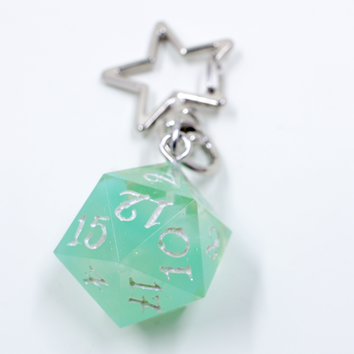Blue Crystal Atelier - D20 Keychain