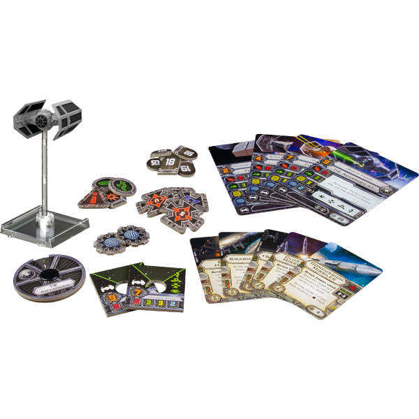 V1 Star Wars X-Wing - TIE Advanced Expansion Pack ( SWX05 ) - Used