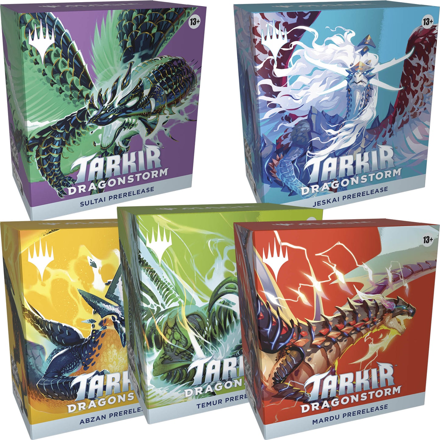 Tarkir Dragonstorm - Prerelease Kit (Set of 5)