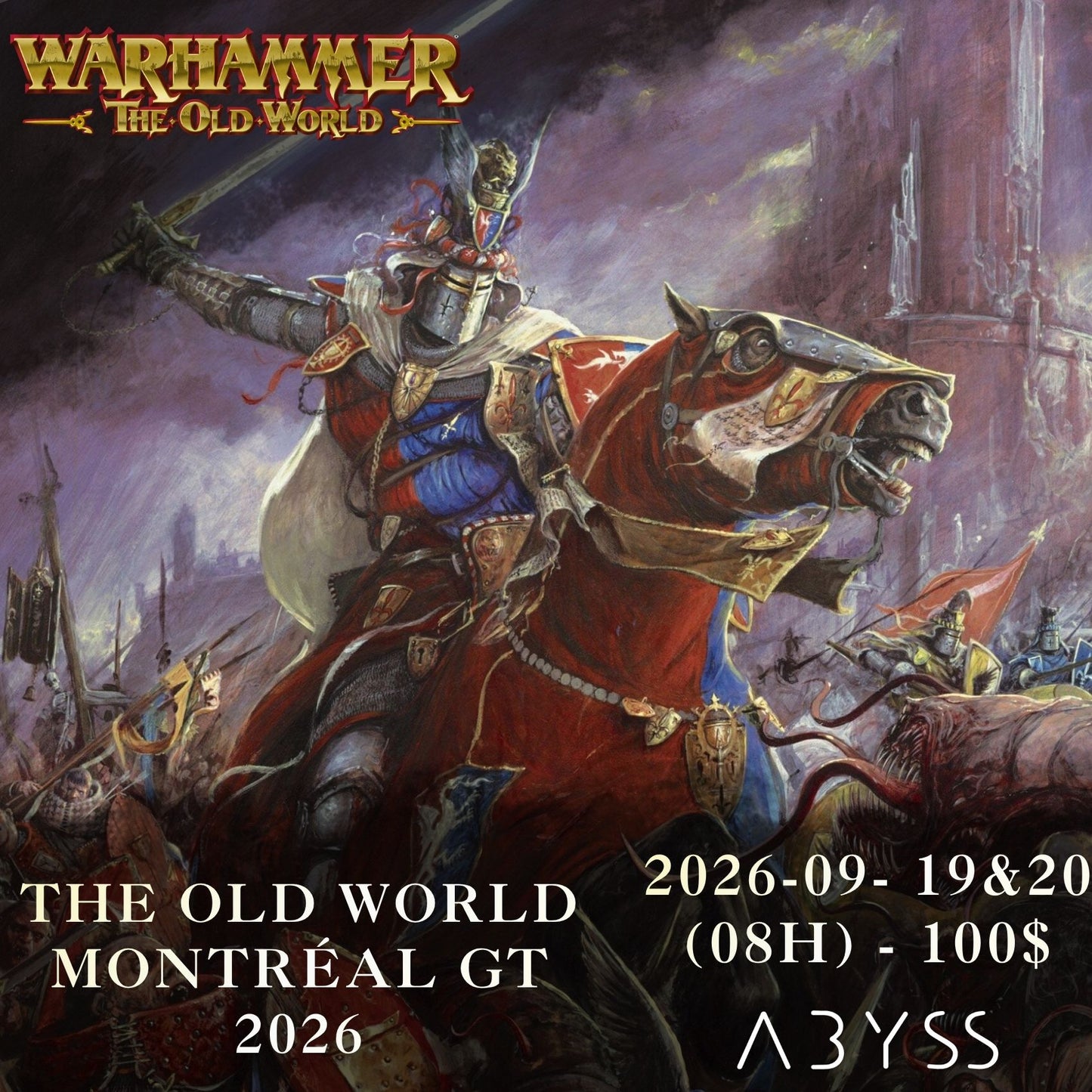 The Old World - Montréal GT 2026