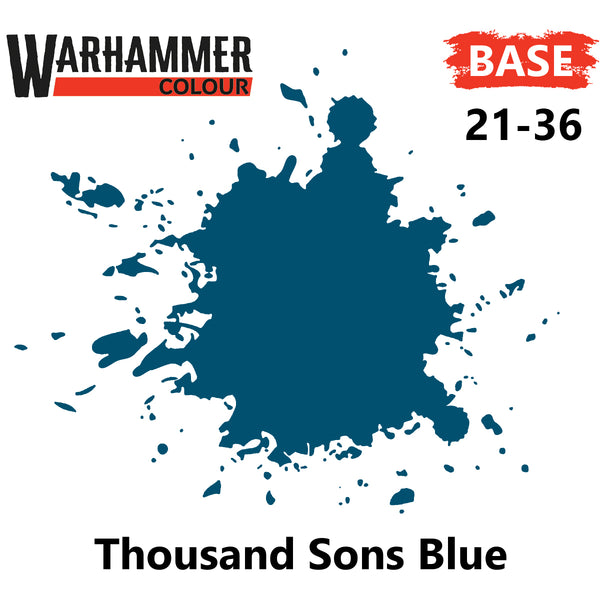 Base - Thousand Sons Blue ( 21-36 )