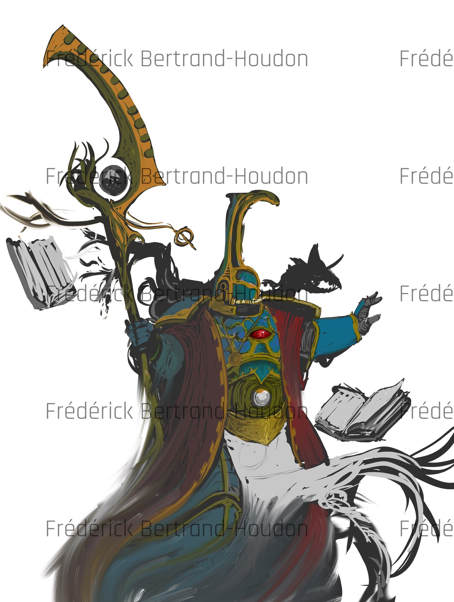 Frédérick Print - Thousand Sons 02