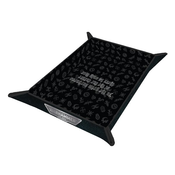 Ultra-Pro: Warhammer 40k Foldable Dice Tray - Grim Darkness