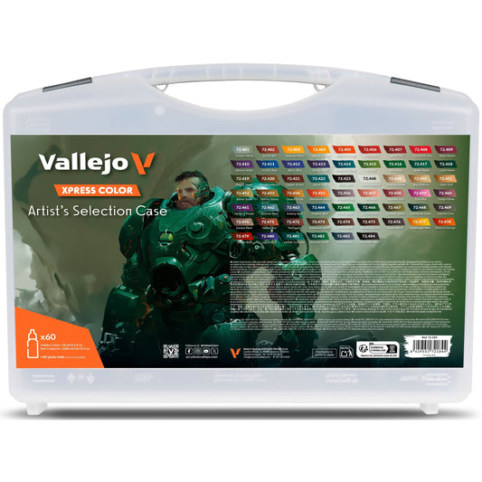 Vallejo Xpress Colors - Artist's Selection Case - Val72184