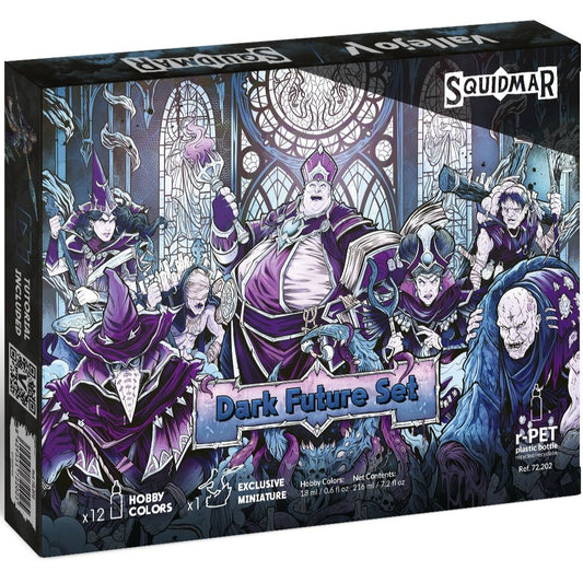 Vallejo Squidmar - Dark Future Paint Set - Val72202