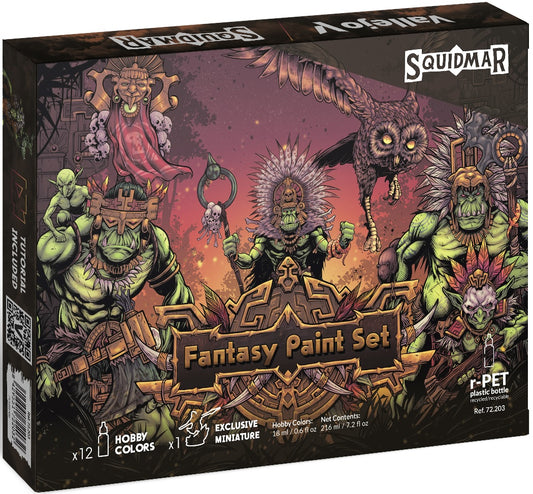 Vallejo Squidmar - Fantasy Paint Set - Val 72203